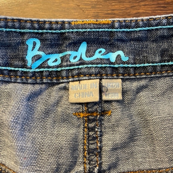 Boden Size 8 Denim Skirt - Picture 6 of 6